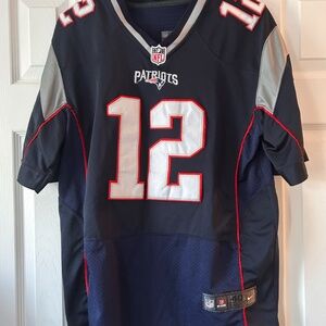 New England Patriots Tom Brady #12 Jersey Size Medium